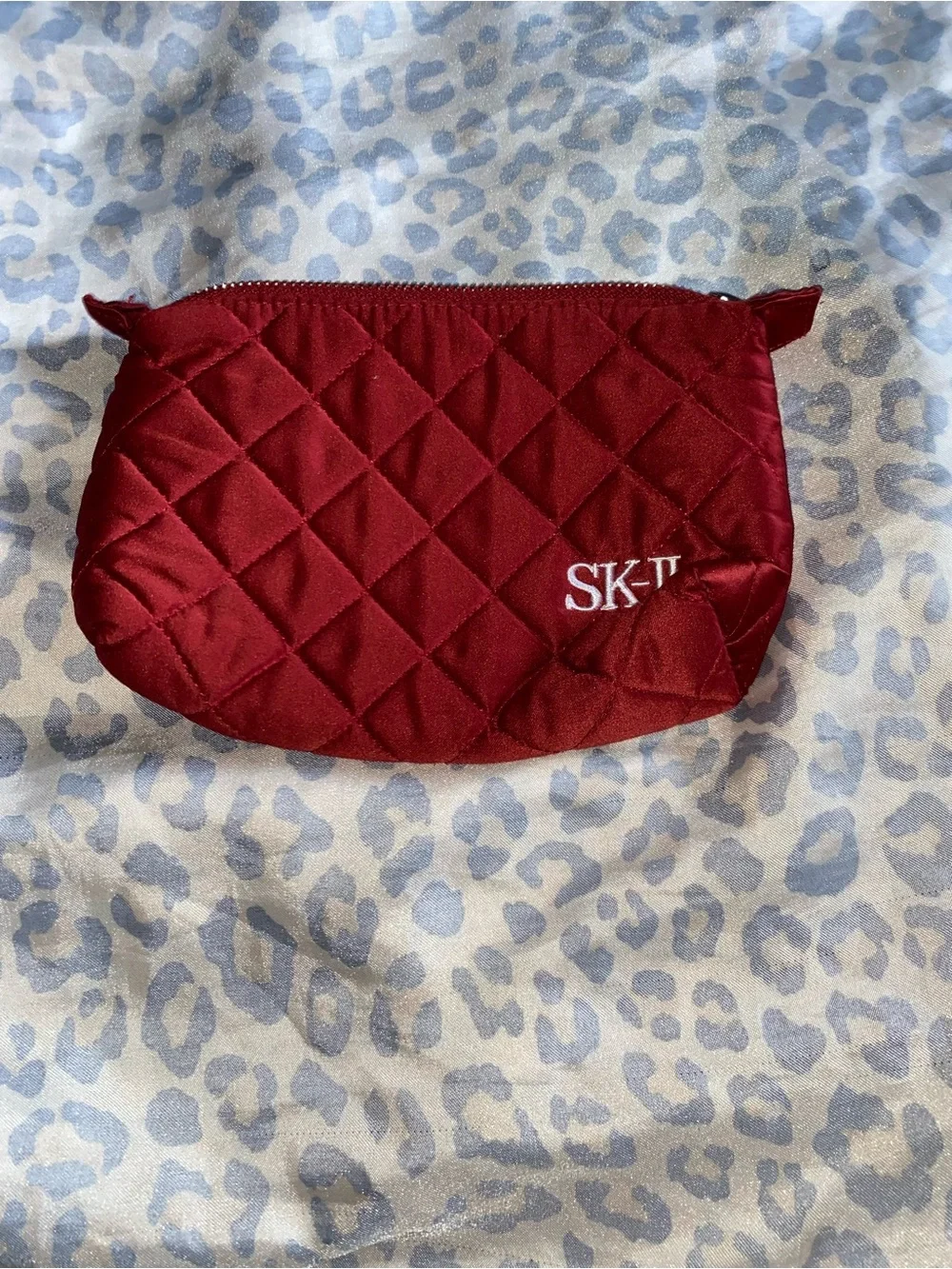Res quilted cosmetic bag